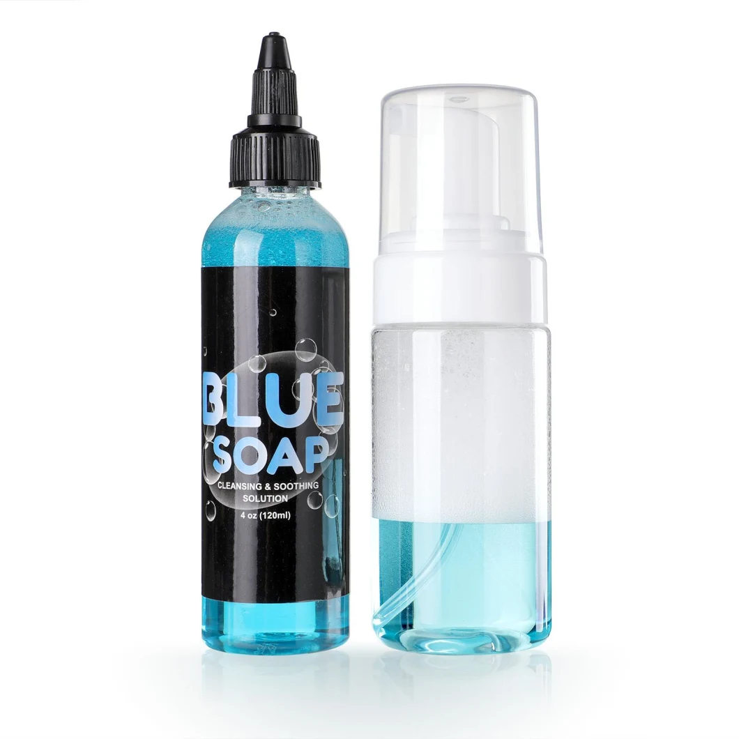 Tattoo Blue Soap Cleaning &amp; Soothing Solution Tattoo Studio Supply Skin Clean Accessories