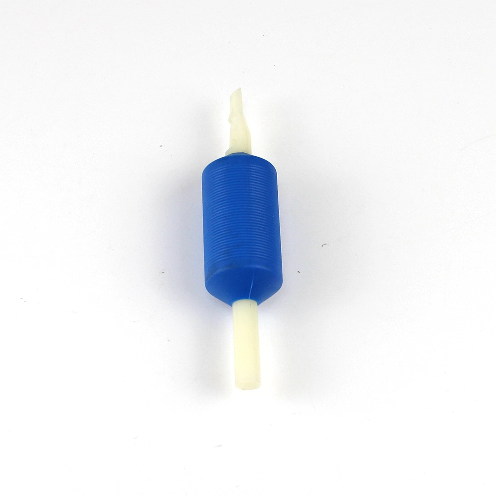 1&quot; 25mm Disposable Blue ABS Tattoo Grips with White Tip