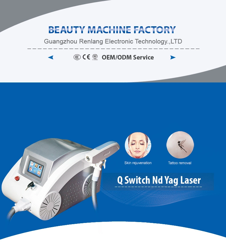 Birthmark Removal Q Switch ND YAG Laser Tattoo Removal Machine Prices