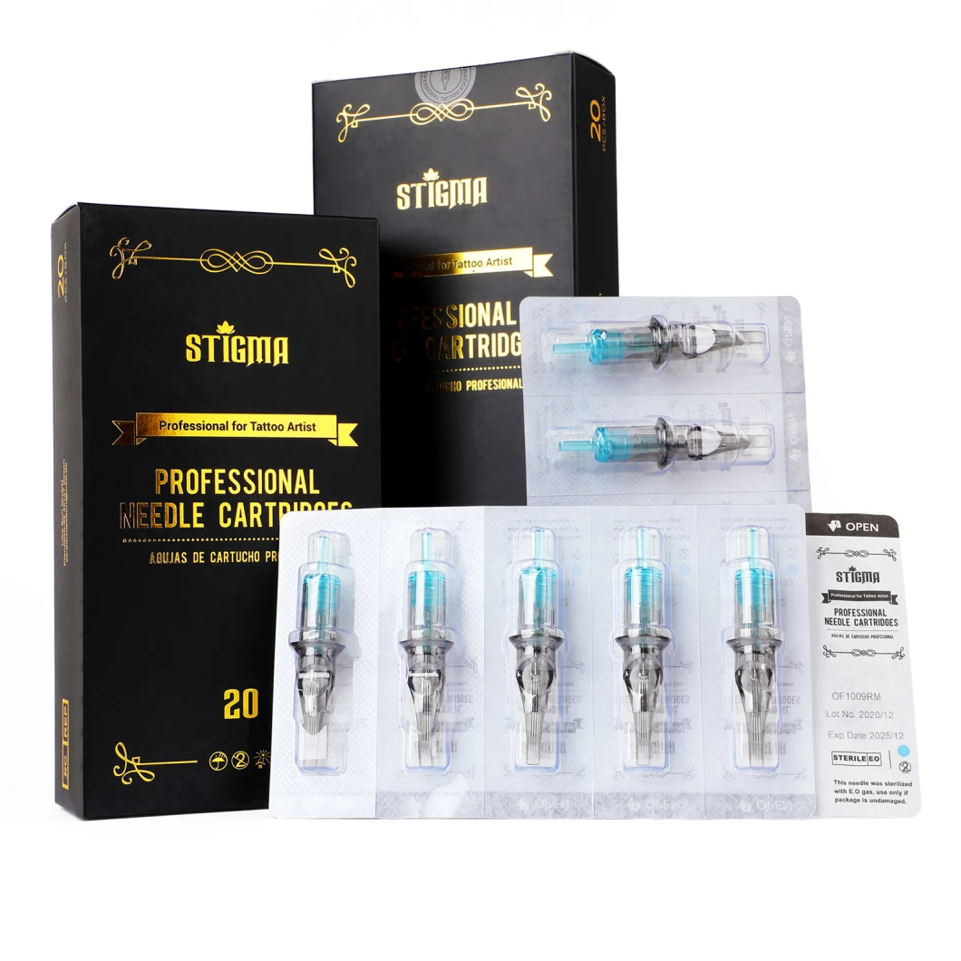 OEM Stigma Sterilized Standard Bugpin Tattoo Cartridge Needle Wholesale Disposable Needle Cartridge