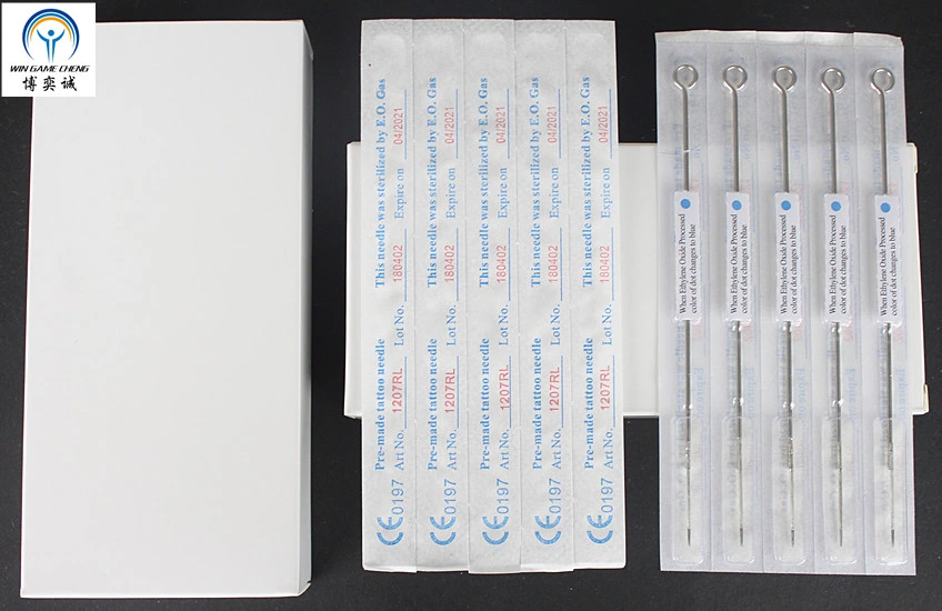 Sterilized Disposable Pre-Made Tattoo Needle (1207RLT) Traditional Tattoo Needle