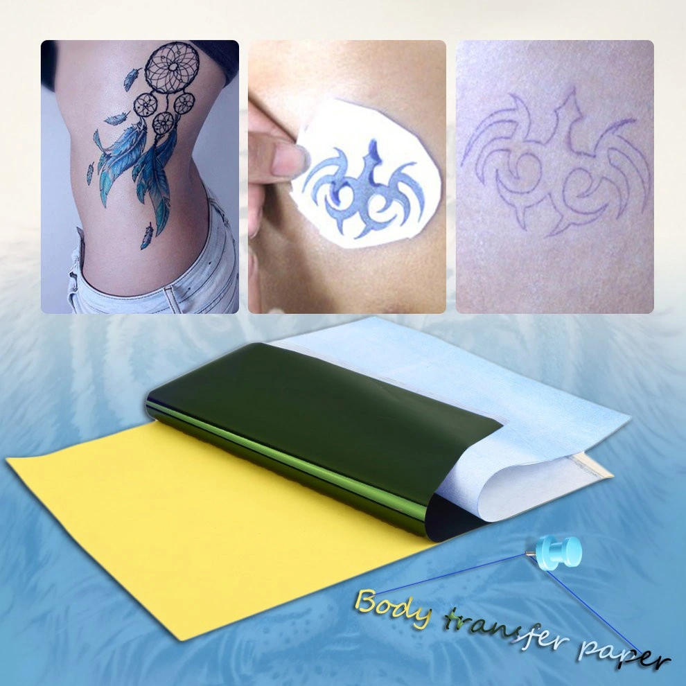 Wholesale Disposable Accessory 100 Sheet/Box Tattoo Supply Tattoo Transfer Paper for Tattoo Work